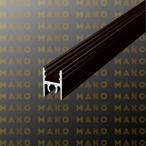 Профиль горизонтальный верхний MS210 Коньяк (A07)